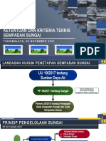 PRESENTASI SOSIALISASI SEMPADAN SUNGAI - Permen 28 2015