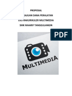 Proposal Pengajuan Dana Multimedia