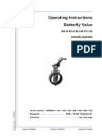 (001, 104, 105, 204, 205, 300, 350, 700) Butterfly Valve DN 40 50 65 80 100 125 150 Man LT