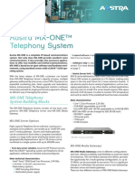 MX-ONE Telephony System Building Blocks - PCS