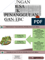 Kemendesa - Dukungan APBDesa Untuk Penanggulangan TBC