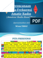 Band Plan Amatir Radio 150721
