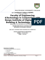 Ebe 3105 Construction Technology and Services I