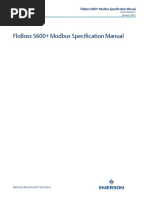 Floboss s600 Modbus Specification Manual en 7287226