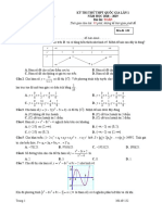 (Toanmath.com) - Đề Thi Thử THPT Quốc Gia 2019 Môn Toán Cụm Chuyên Môn 01 - Sở GD Và ĐT Bạc Liêu Lần 1