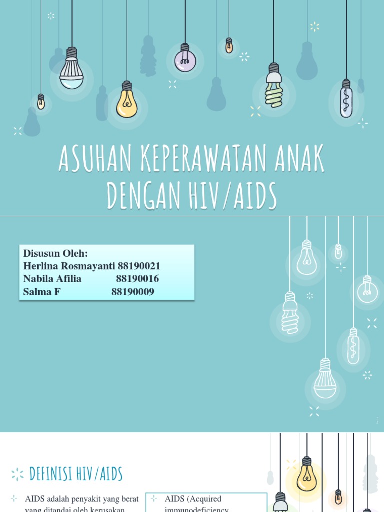 Askep Hiv Aids Pada Anak | PDF