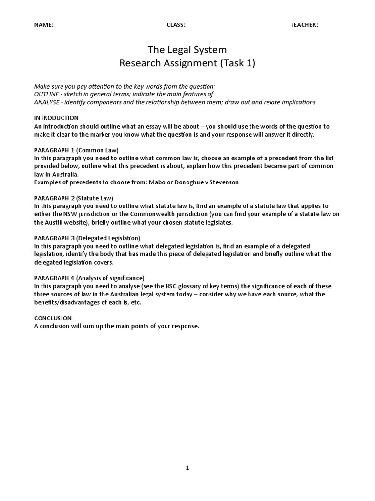 Scaffold For Assignment 1 | PDF | Nature | Precedent