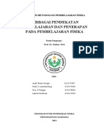 Kelompok 1 BERBAGAI PENDEKATAN PEMBELAJARAN DAN PENERAPAN PADA PEMBELAJARAN FISIKA