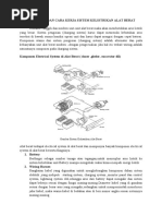 Komponen Dan Cara Kerja Sistem Kelistrikan Alat Berat