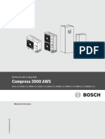 Manual de instruções para bomba de calor ar-água Split Compress 3000 AWS