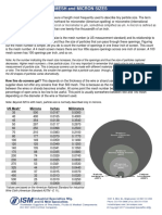 Mesh Micron Sizes Chart eBook From Ism