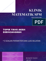 Klinik Matematik SPM