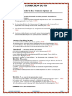 GENETIQUE QCM PDF
