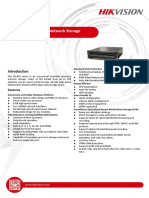 DS-A81 Series CVR Network Storage: Features