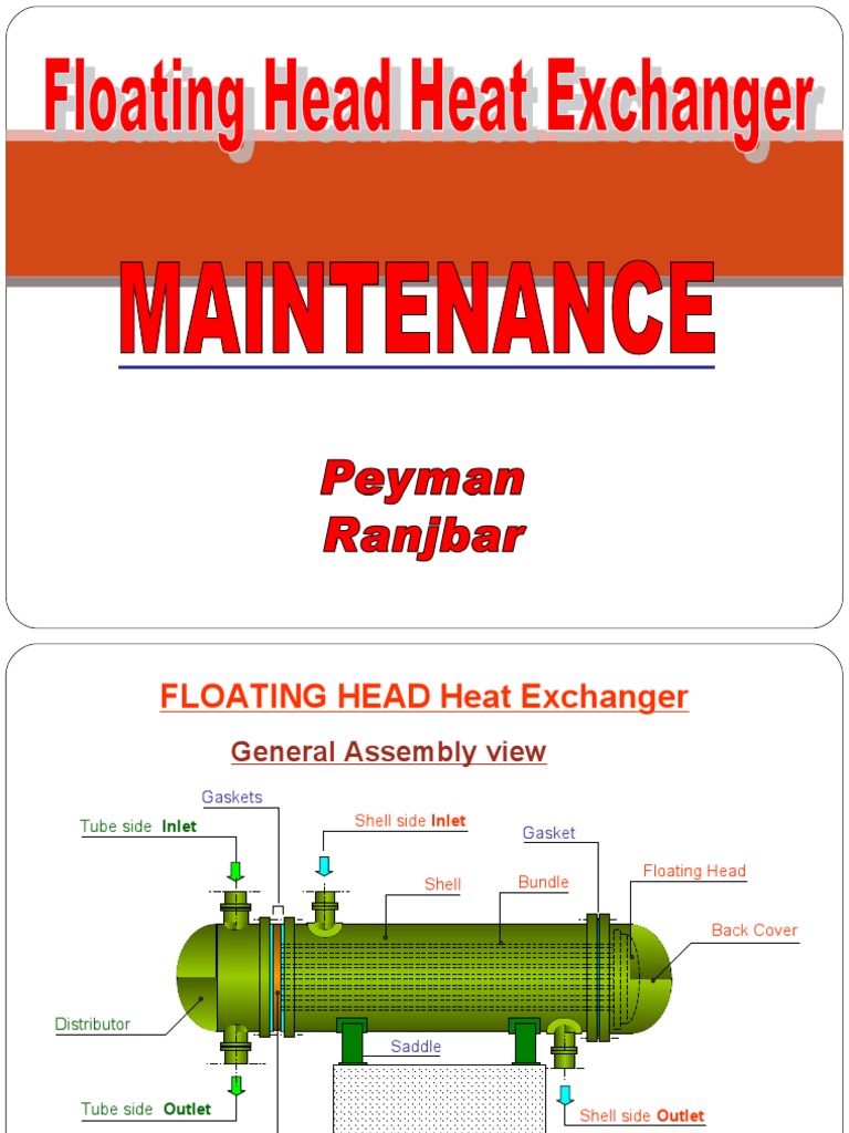 Floating Head Heat Exchanger Hydrotest PDF Heat Exchanger Leak