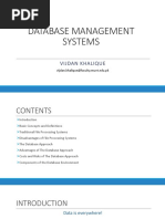 Database Management Systems