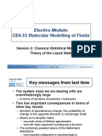 Elective Molecular Modelling CE433 Session2 AJH 2016 17