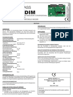 FC410DIM - Manual de Instalare201511994129507259