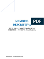 1. MEMORIA DESCRIPTIVA IEP CARRETERA LAGUNAS