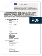 Basics of Algorithm, Flowchart and C