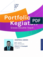 Contoh Template Portfolio Siswa