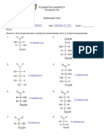 Stereo Chemistry