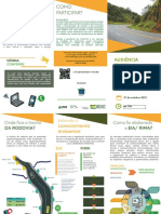 Audiência Pública Virtual sobre EIA/RIMA da duplicação da BR-153/PR-SC