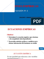 Ecuaciones Empirica S4 - B