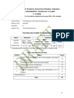 Thermal 1 Syllabus