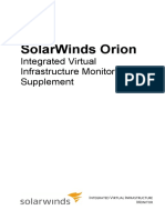 Solarwinds Orion: Integrated Virtual Infrastructure Monitor Supplement