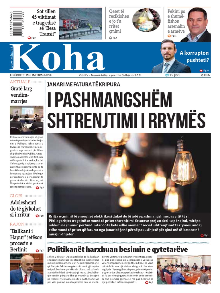 Gazeta Koha WWW Koha.mk 03122021 PDF