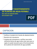 Operacion y Mantenimiento de Plantas