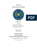 Makalah - Fisika - Arus Tegangan Listrik (Pertemuan 9)