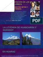 La leyenda de Huascarán y Huandoy