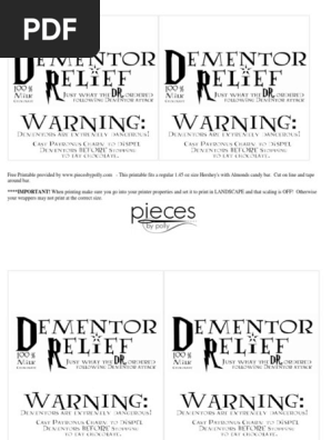 Dementor Relief Wrappers
