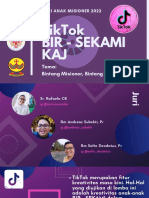 Ketentuan Lomba TikTok Hari Anak Misioner 2022