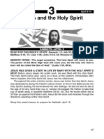 Jesus Led by the Holy Spirit