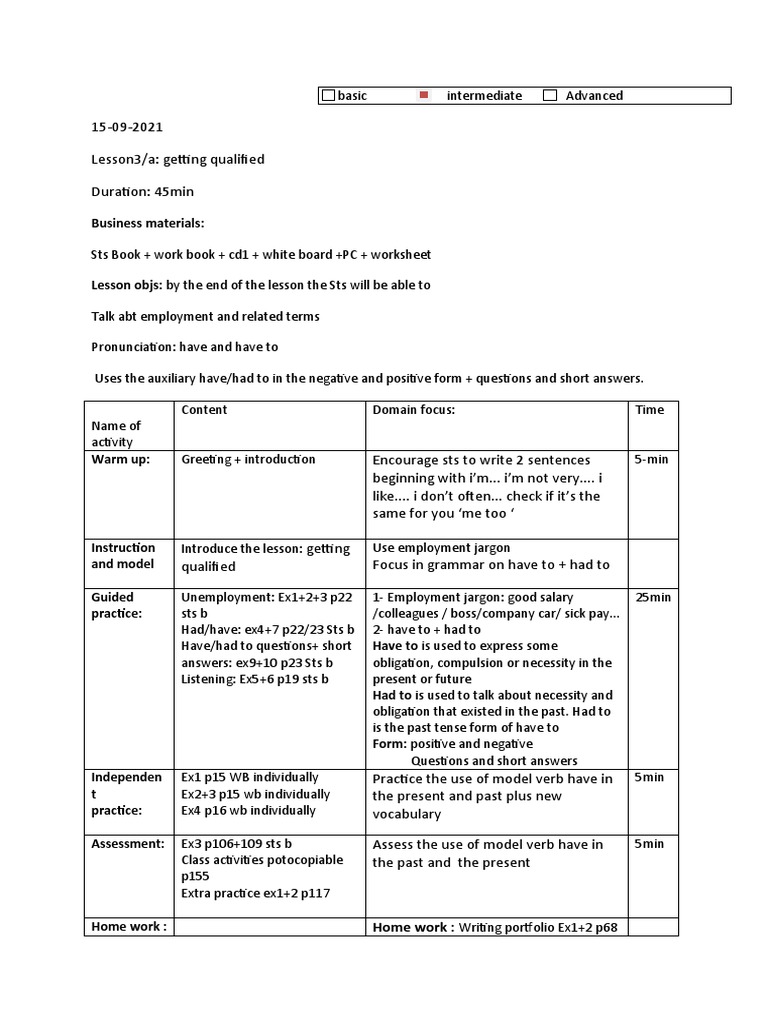 3A Getting Qualified | PDF | Grammar | Communication