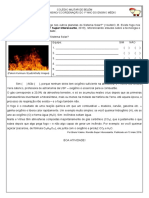 TEXTO DE APOIO SEMANA 1 - EXISTE FOGO NOS OUTROS PLANETAS DO SISTEMA SOLAR