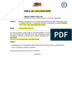 Informe Julio Rvcm.