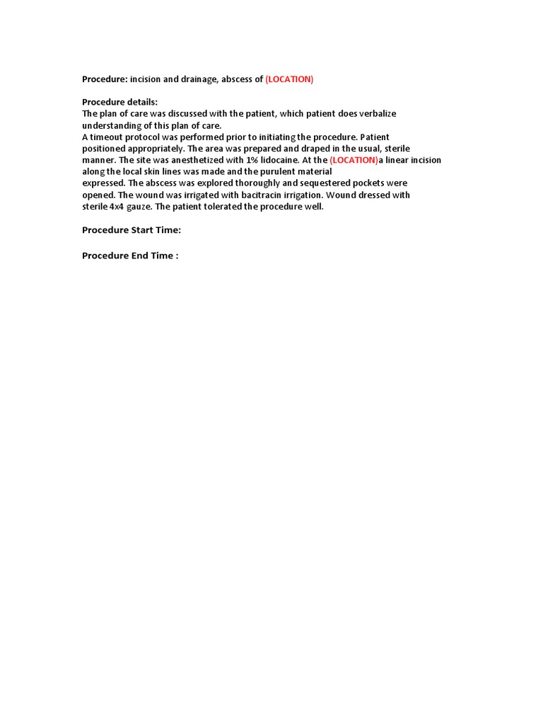 I&D Procedure Note | PDF | Science & Mathematics