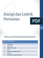 Energi dan Listrik Pertanian