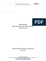 Manual Modulo de Recaudacion para Años Anteriores