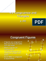 4.2 Congruence & Triangles