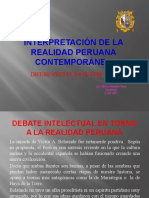 2.- Interpretación de La Realidad Peruana Contemporánea