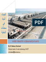 Water Chemistry in Desalination Plants