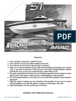Assembly and Operation Manual: AQUZ1004 For AQUB43 V1.0