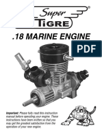SuperTigre .18 Marine Engine