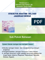 Struktur Anatomi Sel Dan Jar - Hewan (Autosaved)