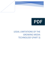 Legal Limitations of Technology 3